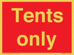 Tents only